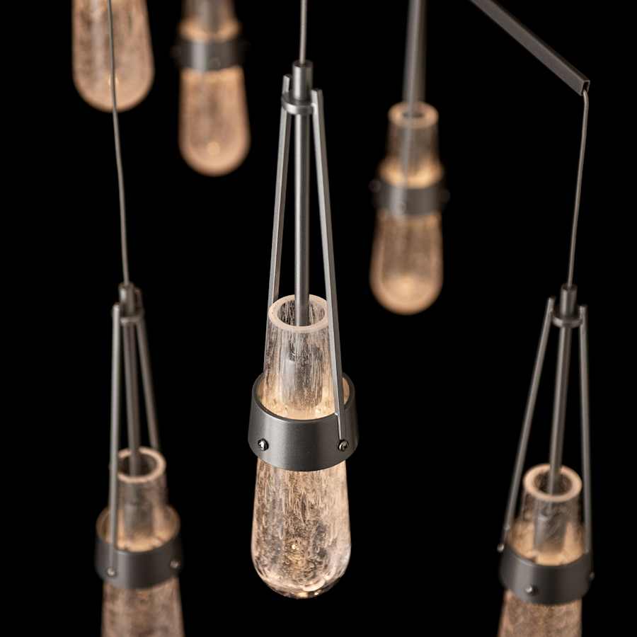 Hubbardton Forge Link 10 Light 35" Wide Multi Light Pendant