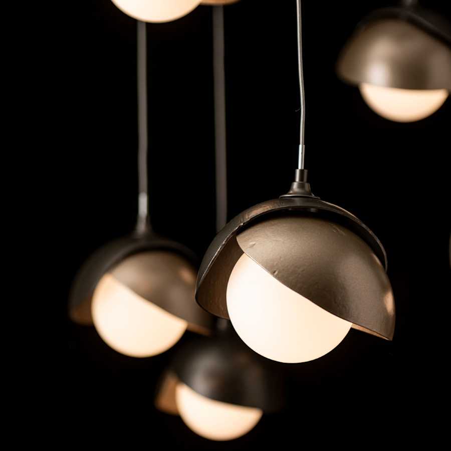 Hubbardton Forge Brooklyn 10 Light 38" Wide Multi Light Pendant