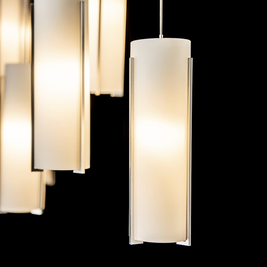 Hubbardton Forge Exos 10 Light 45" Wide Linear Pendant