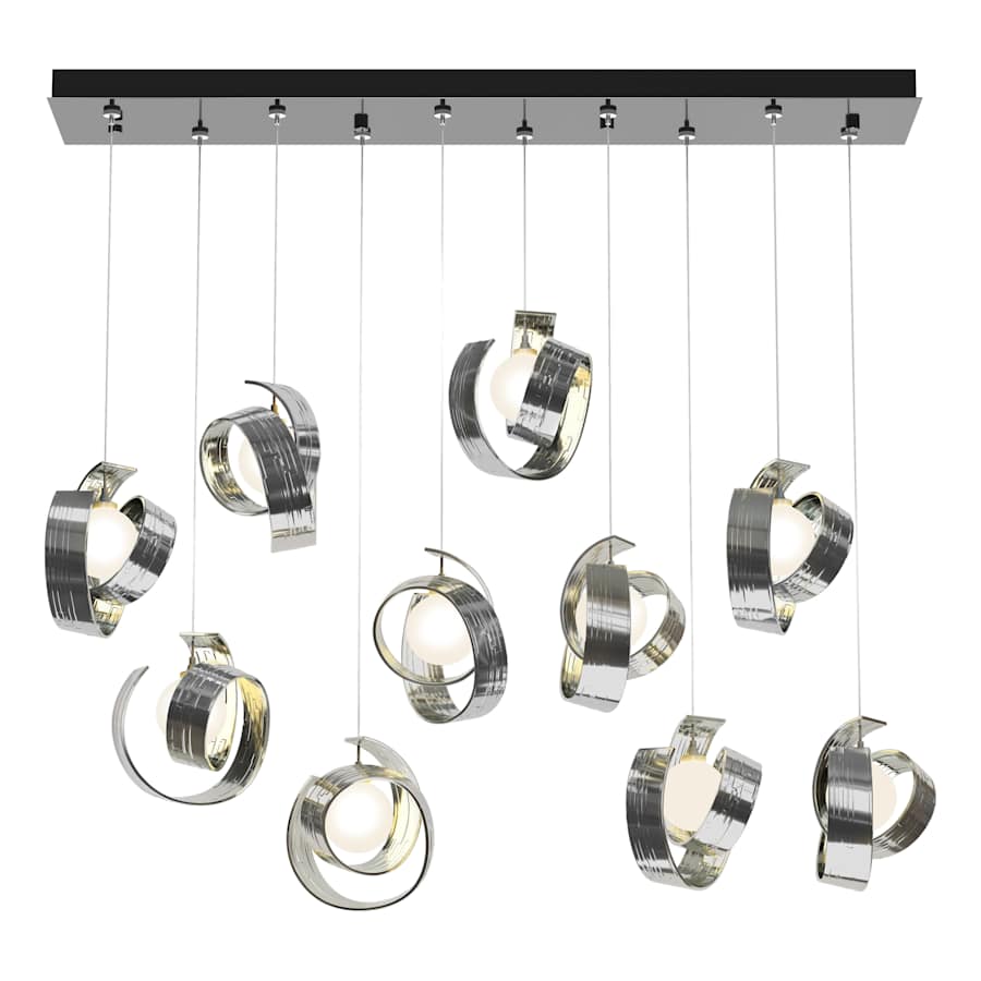 Hubbardton Forge Riza 10 Light 47" Wide Linear Pendant