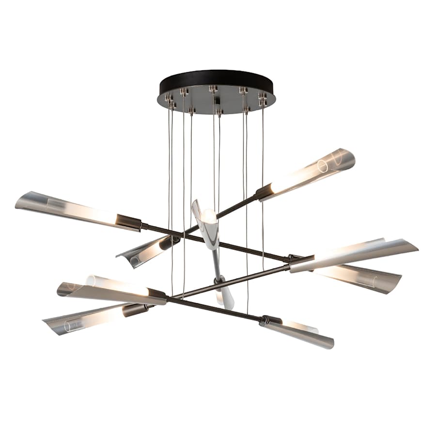 Hubbardton Forge Flight 10 Light 40" Wide Multi Light Pendant
