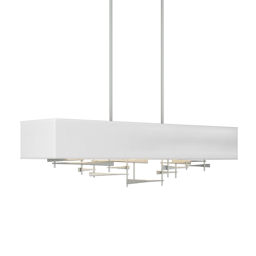 Hubbardton Forge Cavaletti 4 Light 42" Wide Linear Pendant