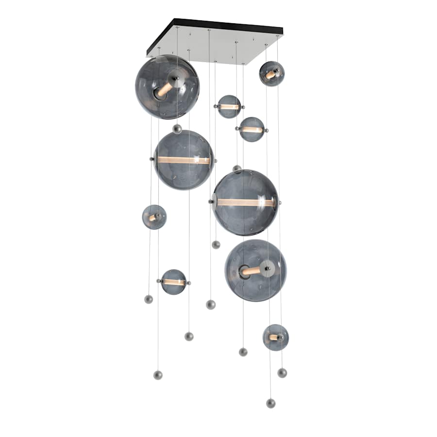 Hubbardton Forge Abacus 36" Wide LED Suspension Multi Light Pendant