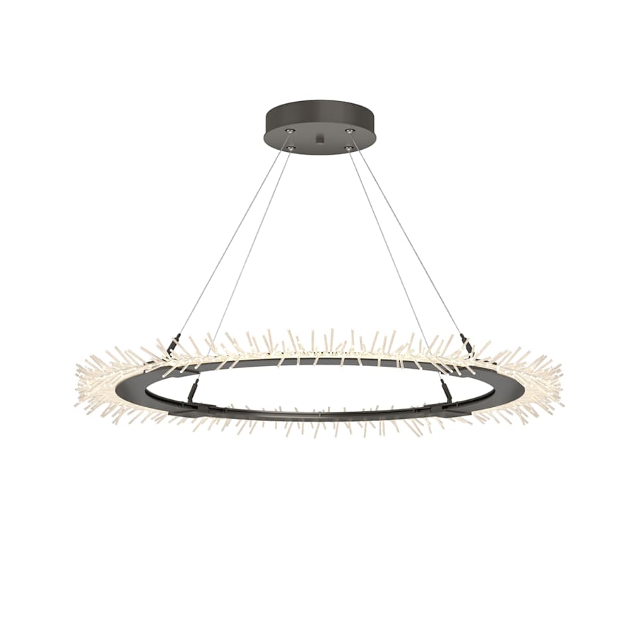 Hubbardton Forge Anemone 37" Wide LED Ring Chandelier