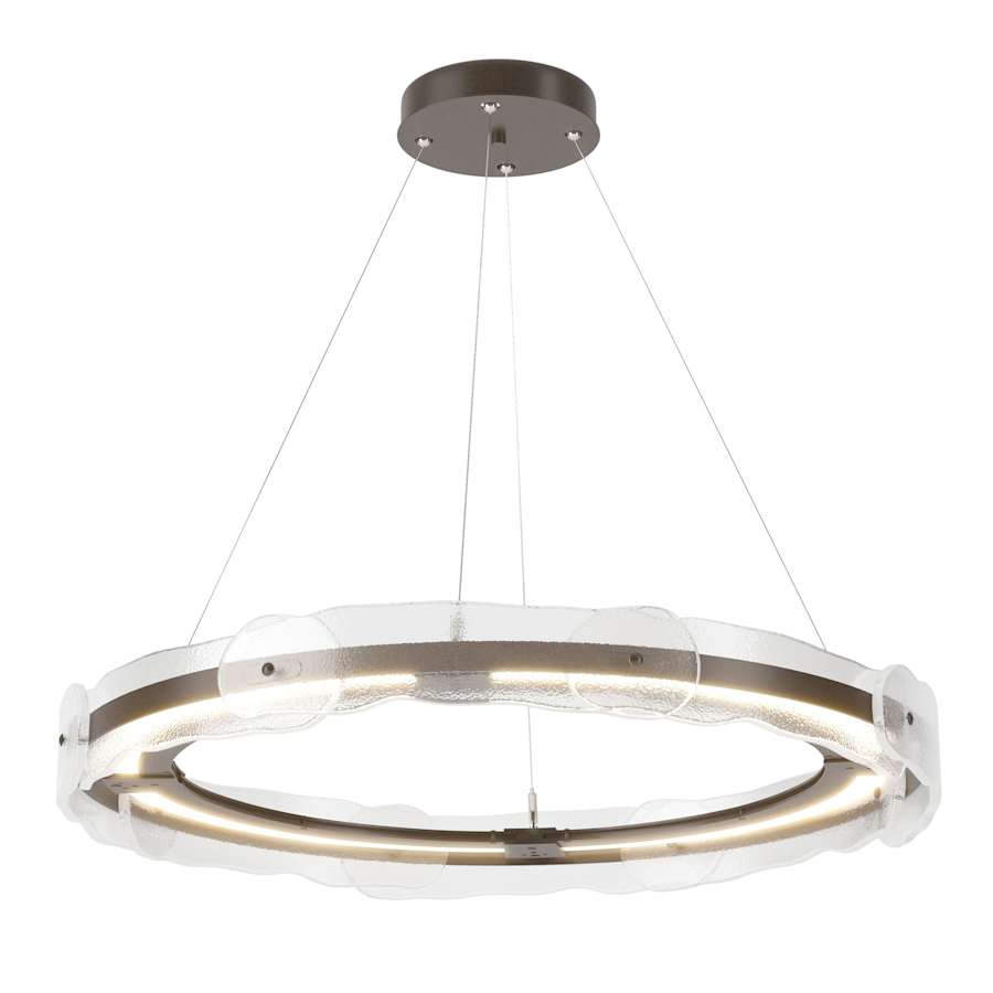 Hubbardton Forge Solstice 36" Wide LED Ring Chandelier
