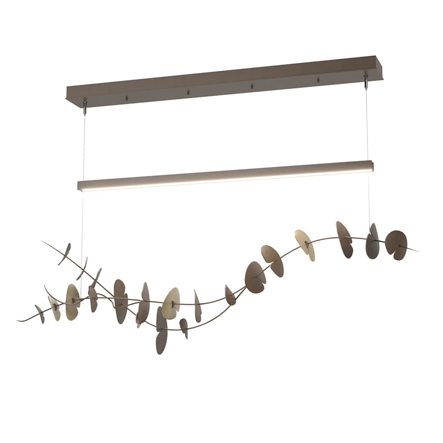 Hubbardton Forge Lily 41" Wide LED Linear Chandelier
