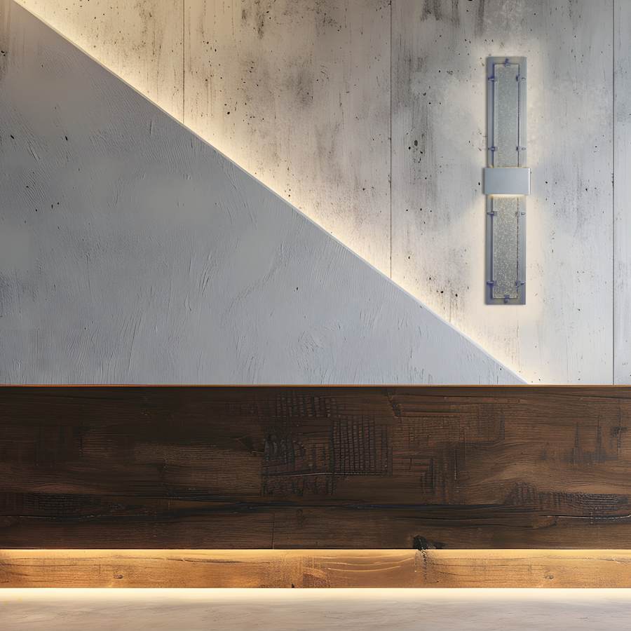 Hubbardton Forge Ursa 51" Tall LED Outdoor Wall Sconce