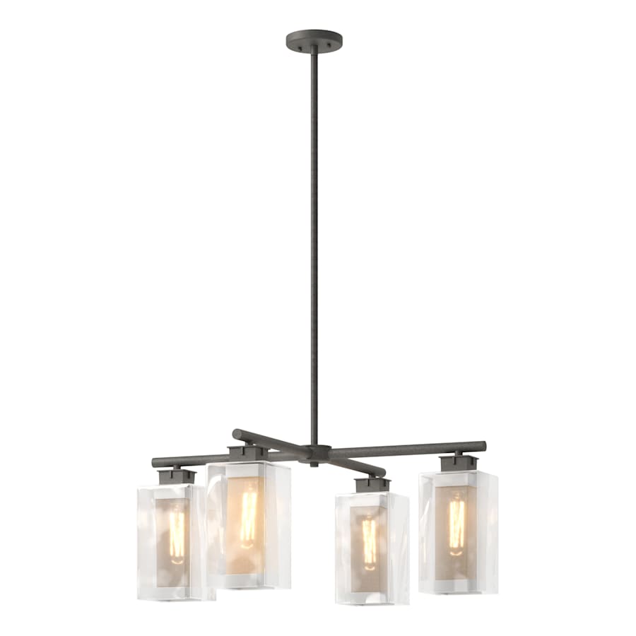 Hubbardton Forge Polaris 4 Light 33" Wide Outdoor Pendant