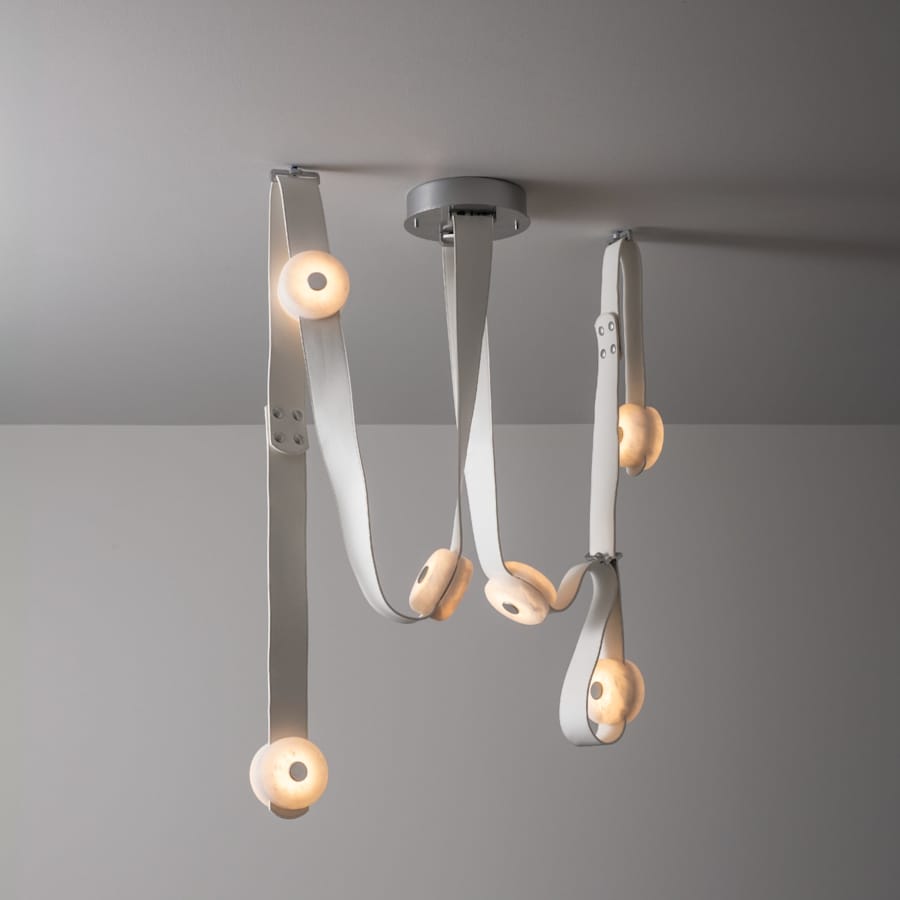Hubbardton Forge SNAPS 58" Wide Multi Light Pendant