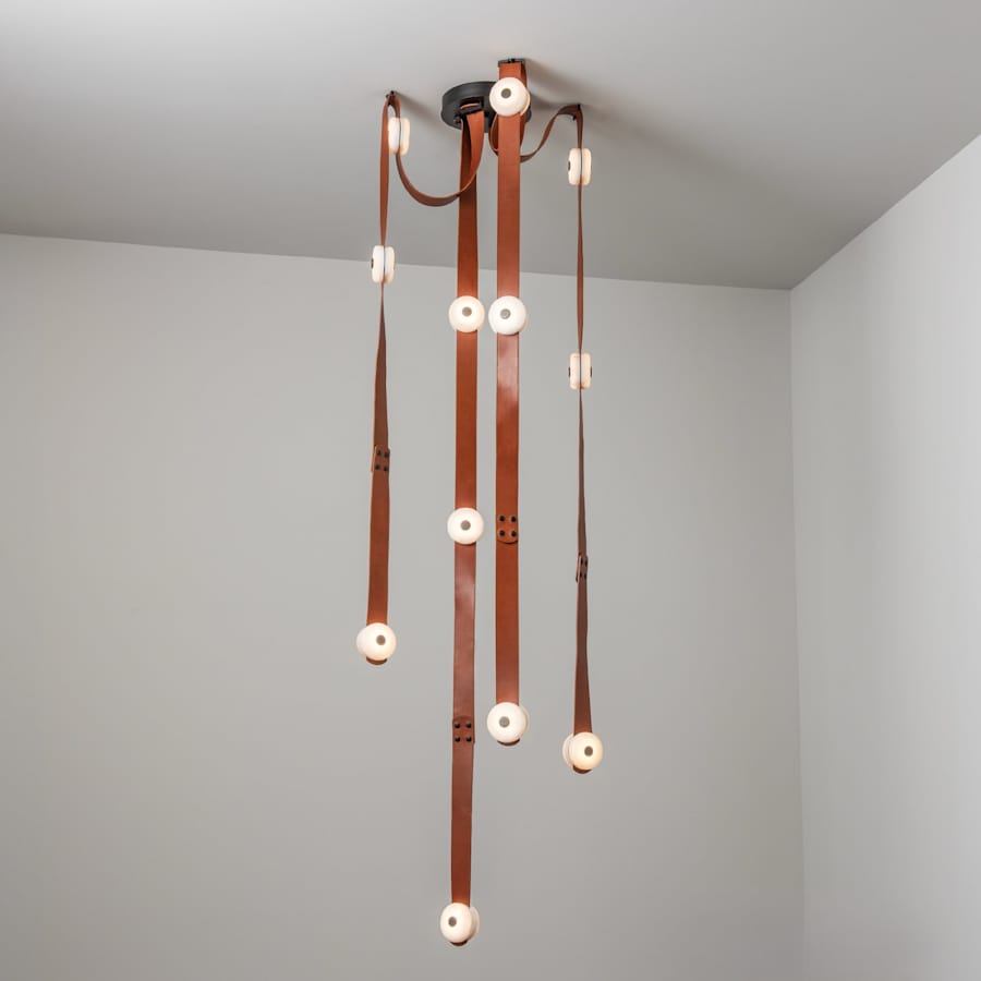 Hubbardton Forge SNAPS 87" Wide Multi Light Pendant