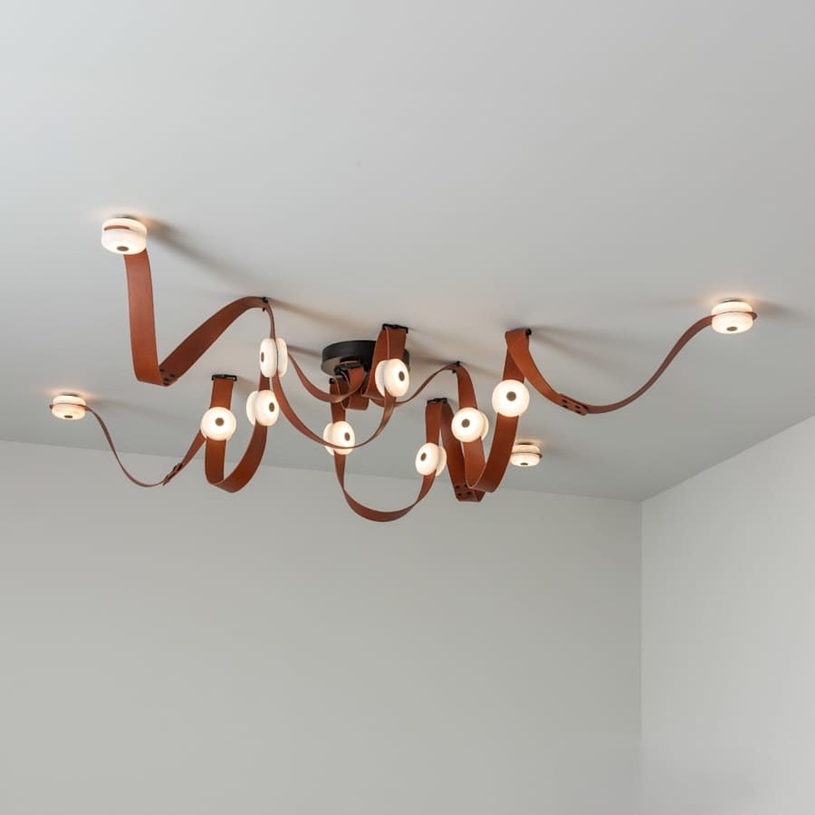 Hubbardton Forge SNAPS 87" Wide Multi Light Pendant