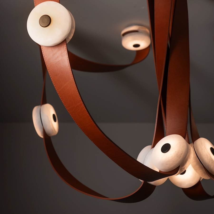 Hubbardton Forge SNAPS 87" Wide Multi Light Pendant
