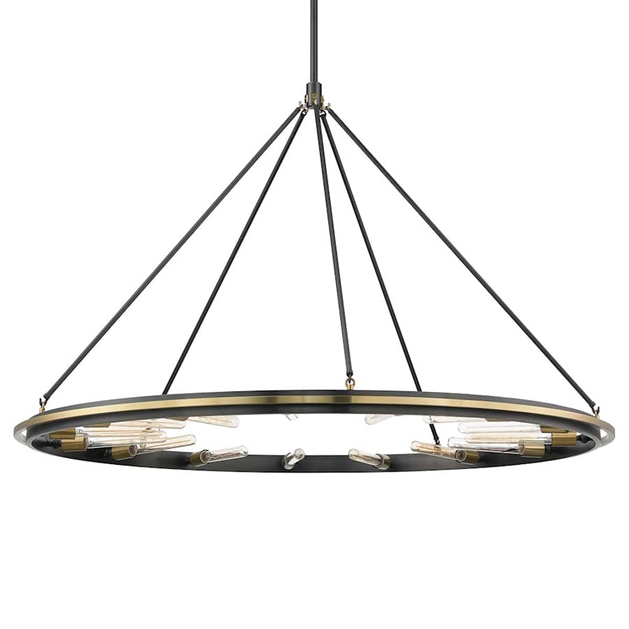 Hudson Valley Lighting Chambers 15 Light 58" Wide Ring Chandelier