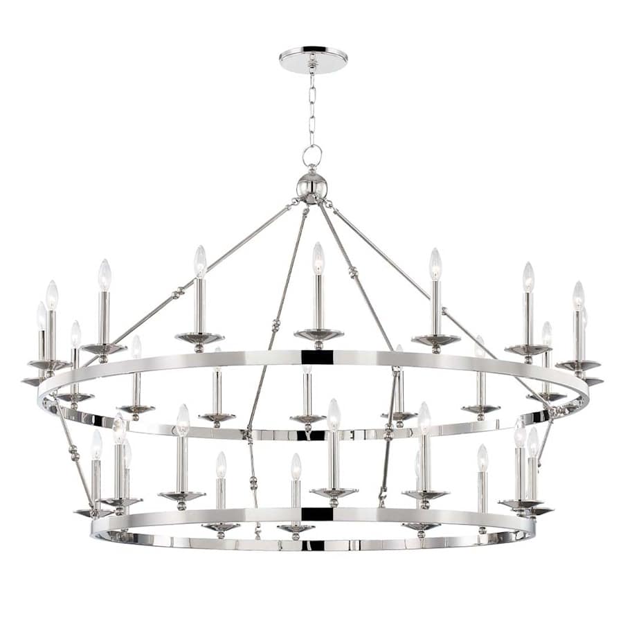 Hudson Valley Lighting Allendale 28 Light 58" Wide Two-Tier Candle Chandelier