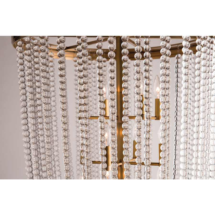 Hudson Valley Lighting Royalton 12 Light 26" Wide Crystal Chandelier