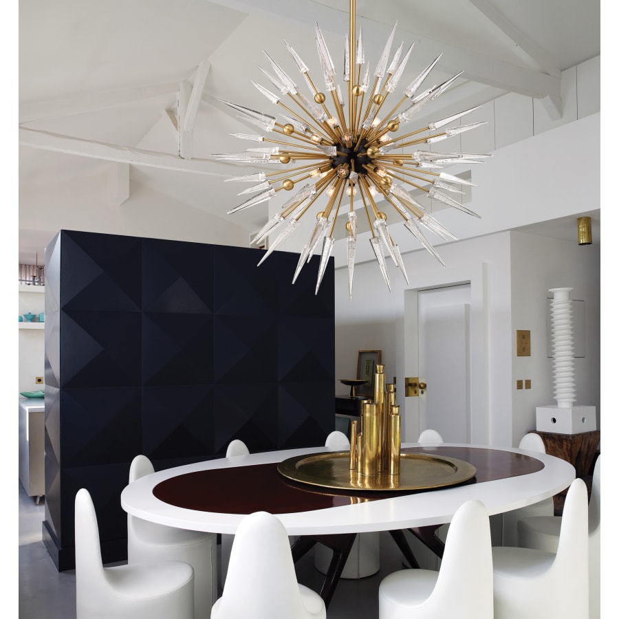 Hudson Valley Lighting Sparta 12 Light 32" Wide Sputnik Chandelier