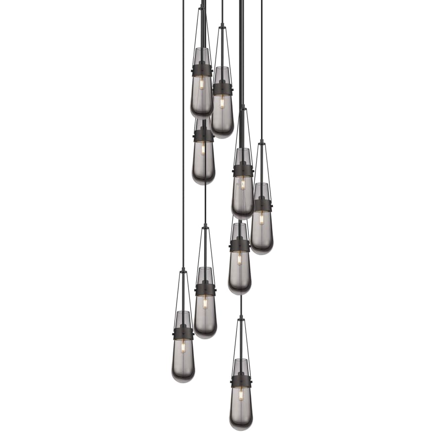 Innovations Lighting Milan 9 Light 19" Wide Multi Light Pendant