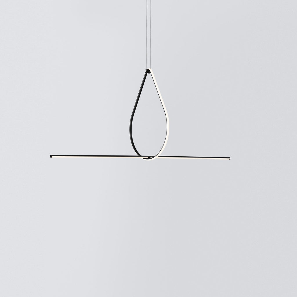 Italian Minimalist Dual Drop LED Suspension