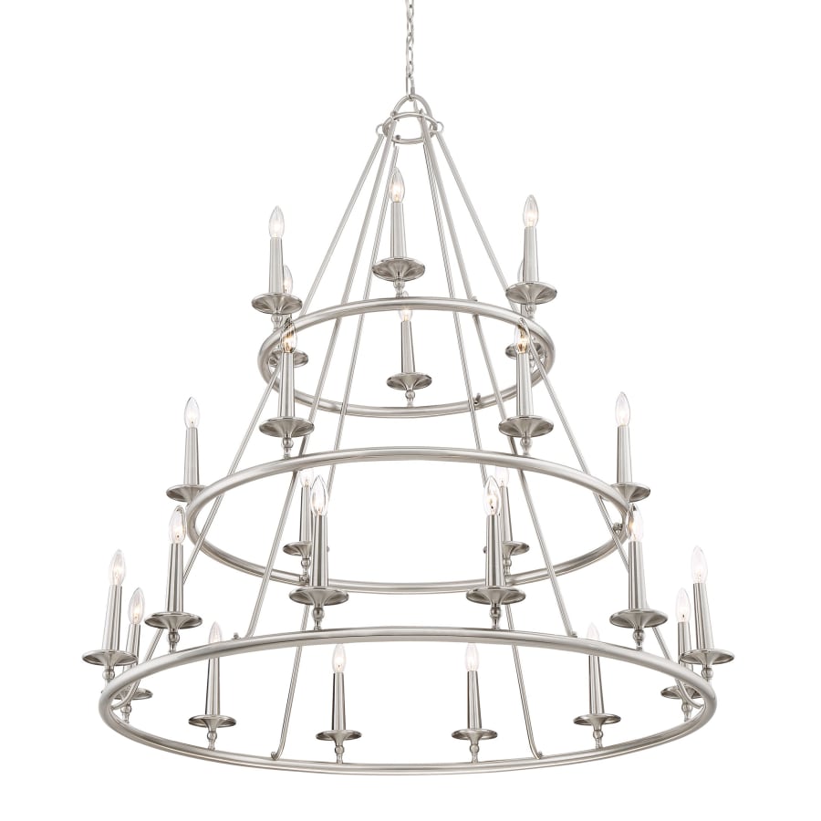 James Allan Chatham 24 Light 48" Wide Chandelier