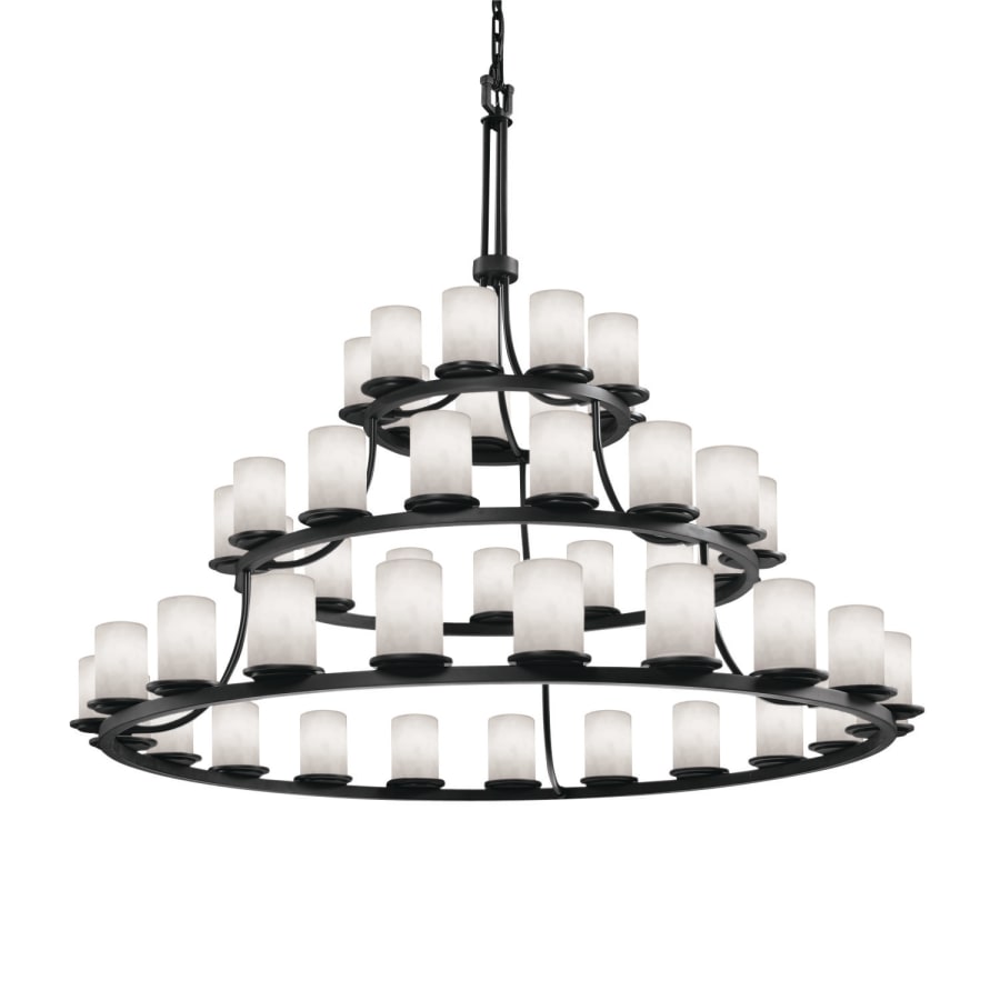 Justice Design Group Clouds 60" Wide Ring Chandelier