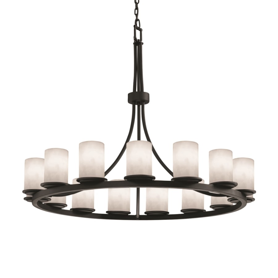 Justice Design Group Clouds 42" Wide Ring Chandelier