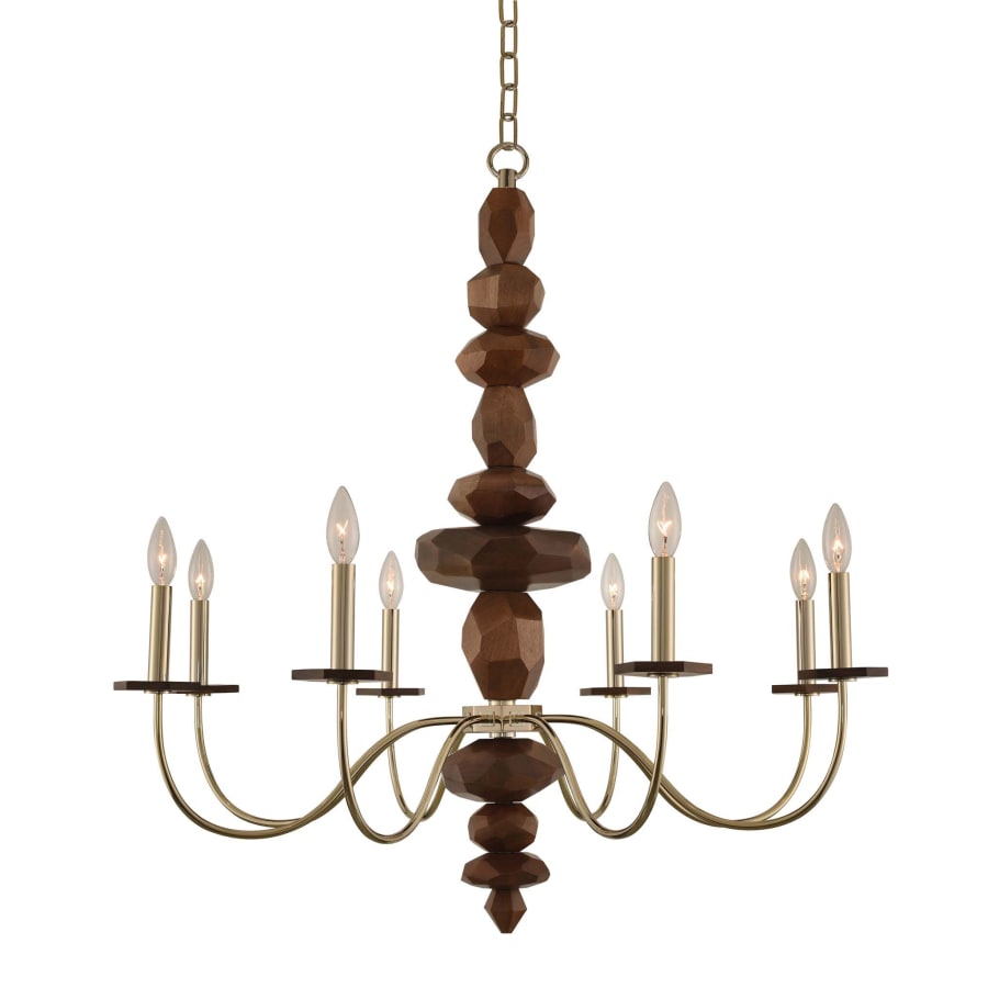 Kalco Lassen 8 Light 34" Wide Chandelier