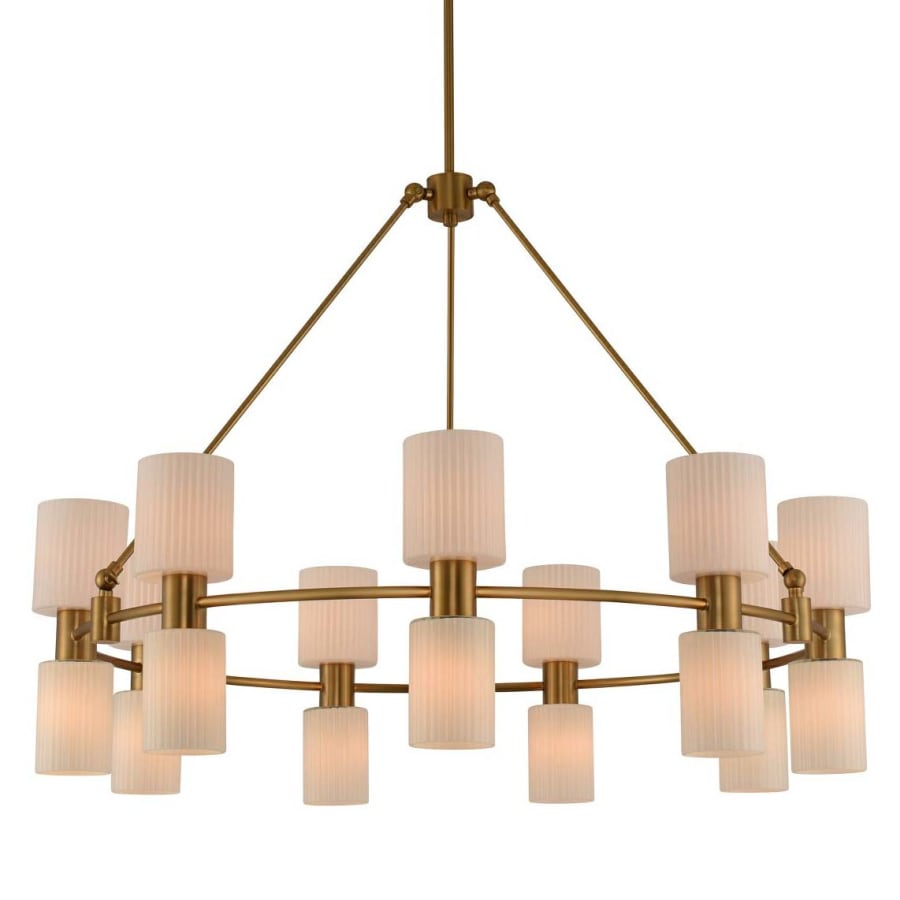 Kalco Harlowe 18 Light 40" Wide Ring Chandelier