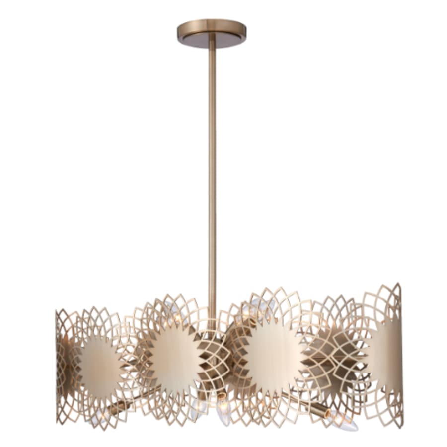 Kalco Helia 8 Light 38" Wide Drum Chandelier