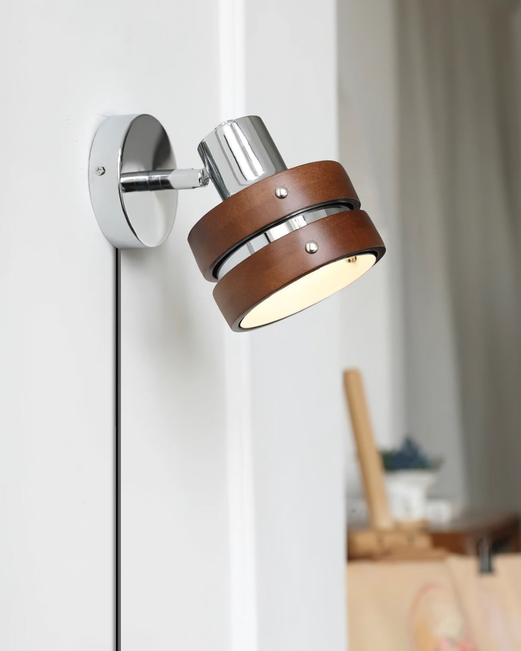 Karyon Adjustable Plug-in Wall Lamp