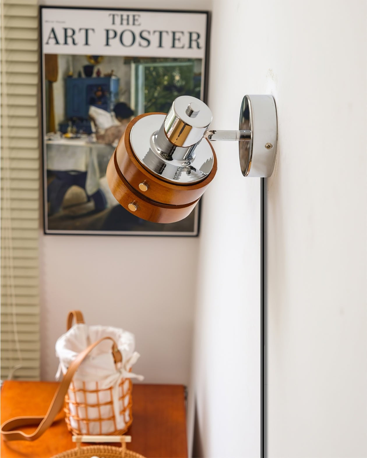 Karyon Adjustable Plug-in Wall Lamp