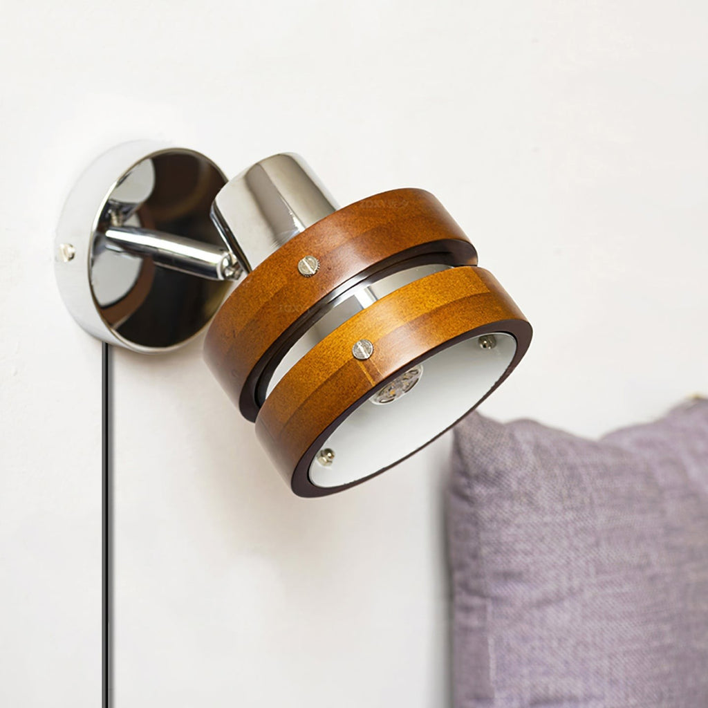 Karyon Adjustable Plug-in Wall Lamp