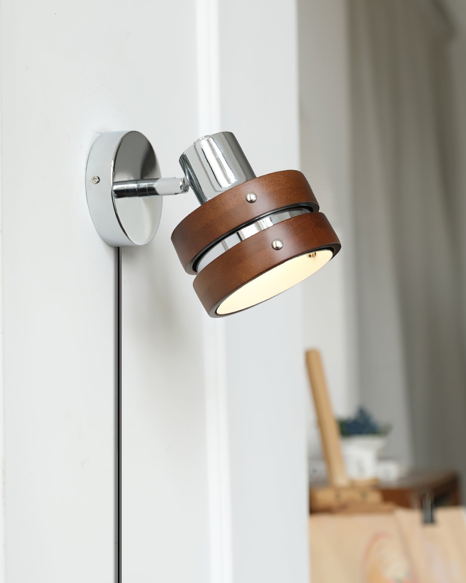 Karyon Adjustable Plug-in Wall Lamp