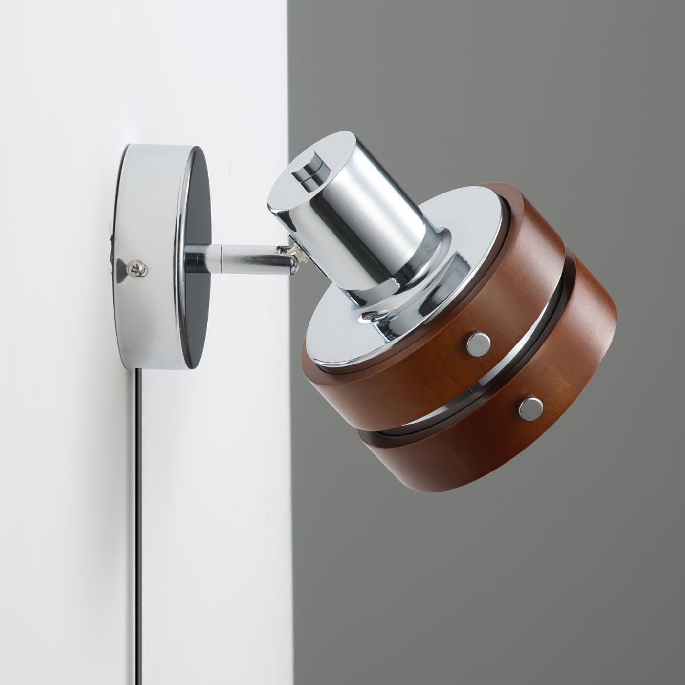 Karyon Adjustable Plug-in Wall Lamp