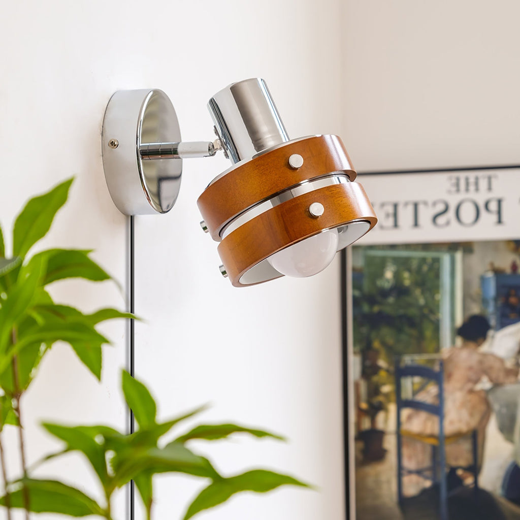 Karyon Adjustable Plug-in Wall Lamp