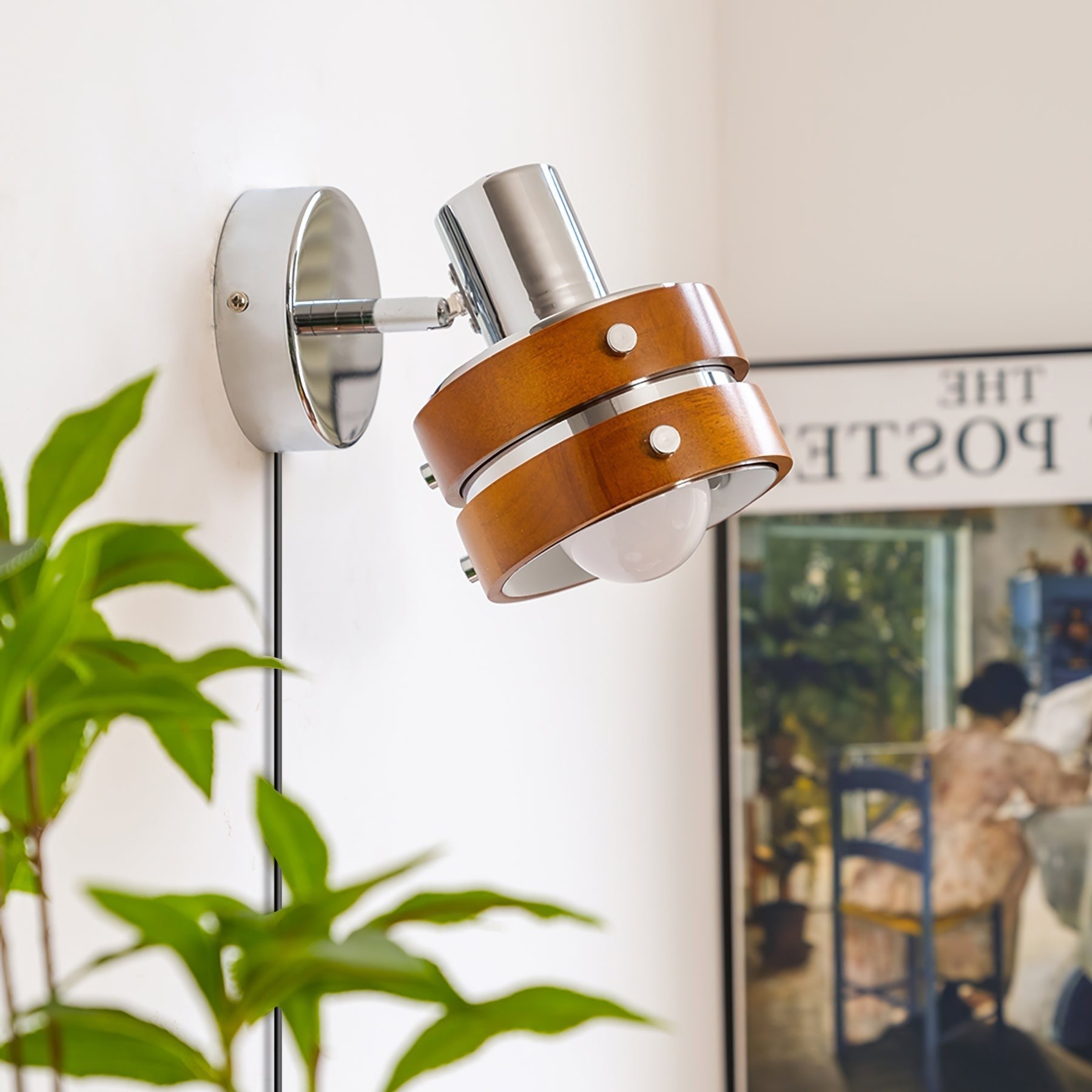 Karyon Adjustable Plug-in Wall Lamp