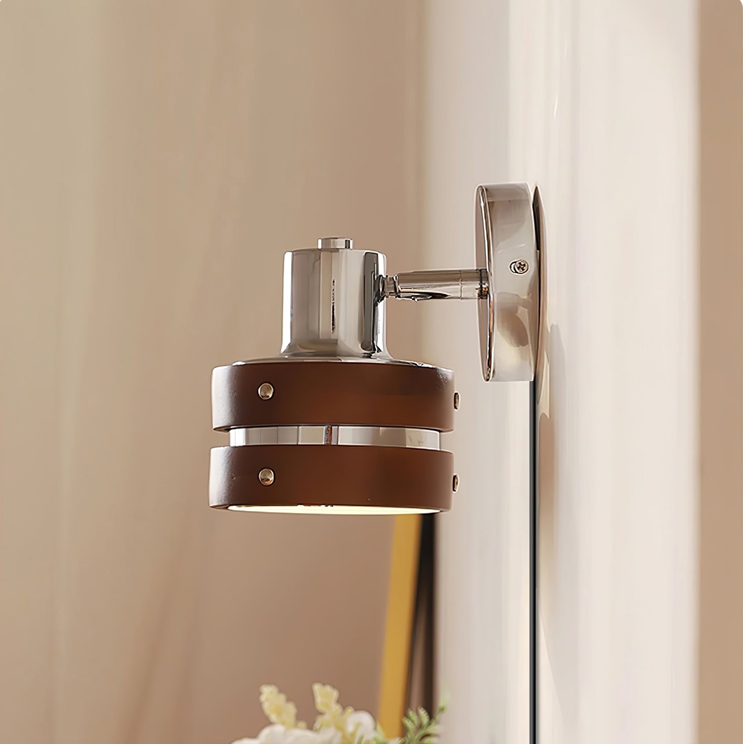 Karyon Adjustable Plug-in Wall Lamp