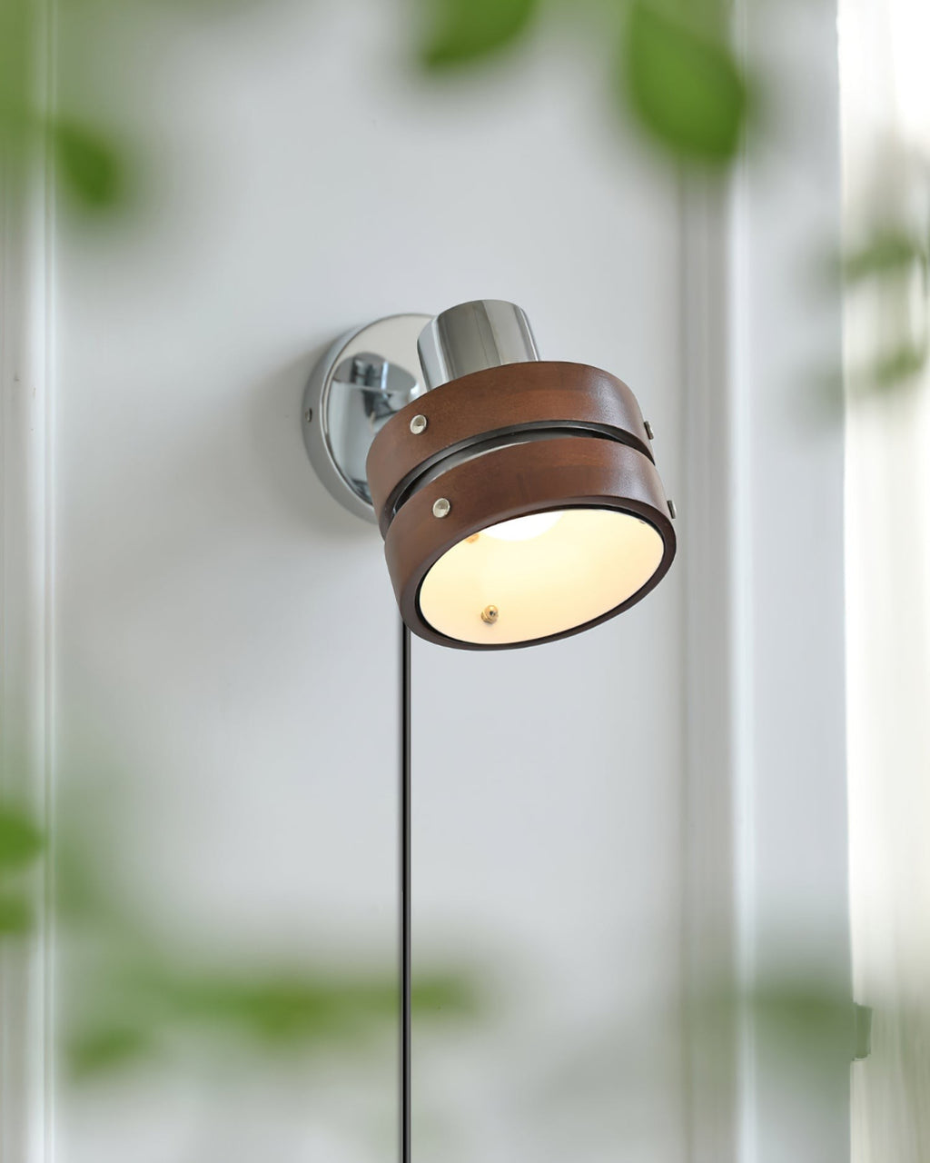Karyon Adjustable Plug-in Wall Lamp
