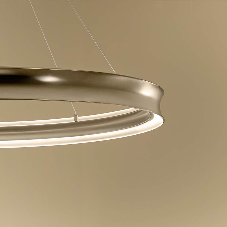 Kichler Larousse 50" Wide LED Ring Chandelier