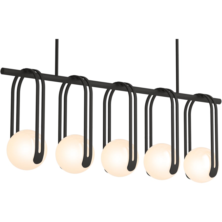 Kohler Lighting Kraga 5 Light 45" Wide Linear Chandelier