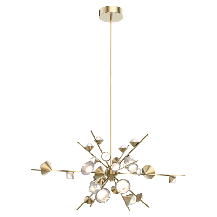 Kuzco Lighting Geode 48" Wide LED Abstract Sputnik Chandelier