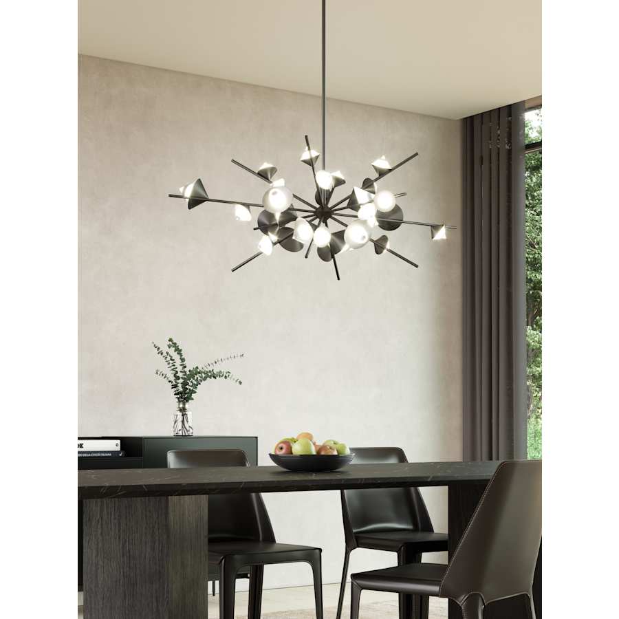 Kuzco Lighting Geode 48" Wide LED Abstract Sputnik Chandelier
