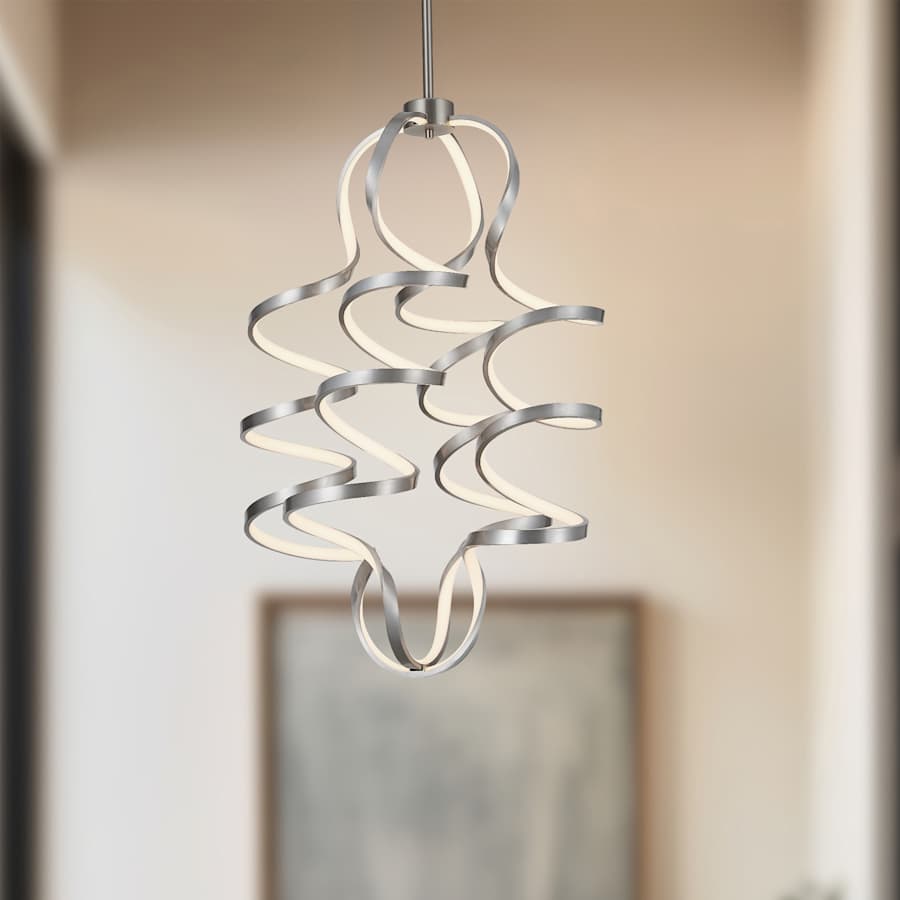 Kuzco Lighting Synergy 35" Tall LED Abstract Chandelier