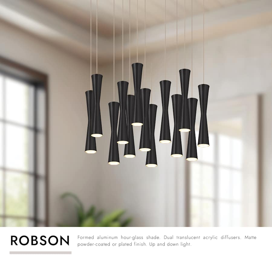 Kuzco Lighting Robson 24" Wide Lantern Chandelier