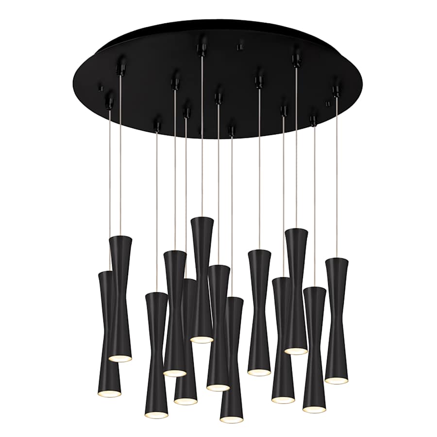 Kuzco Lighting Robson 24" Wide Lantern Chandelier