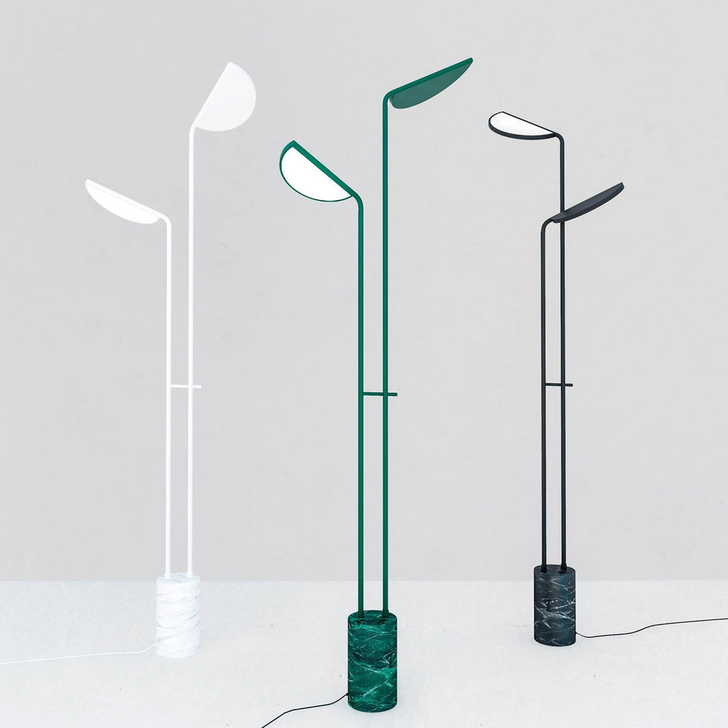 Leafline Marble Floor Lamp