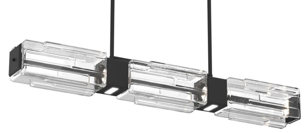 Ledgestone Minimalist Linear LED Chandelier