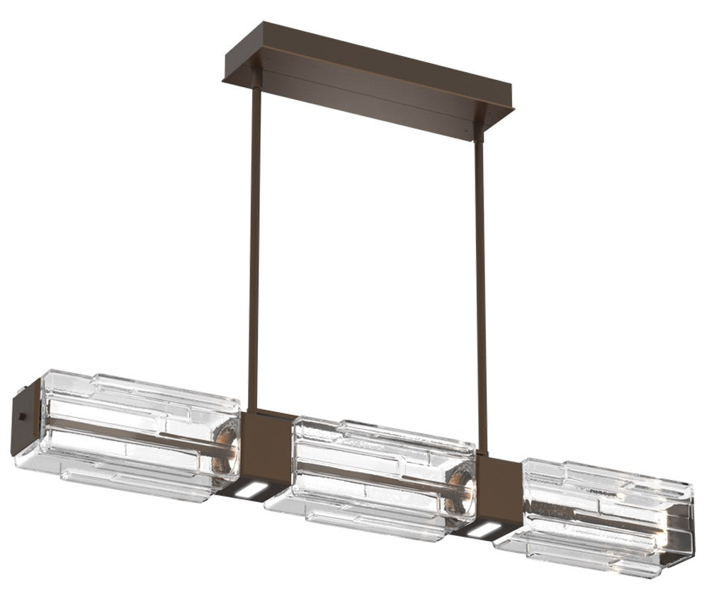 Ledgestone Minimalist Linear LED Chandelier