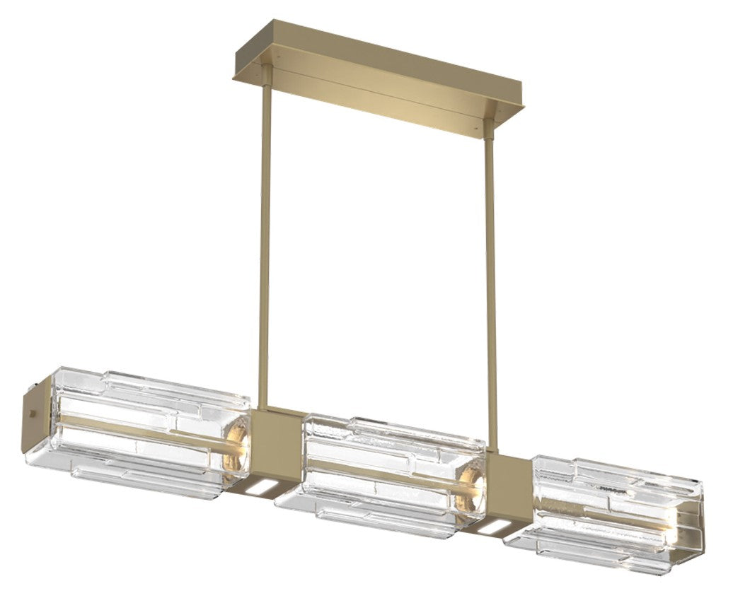 Ledgestone Minimalist Linear LED Chandelier