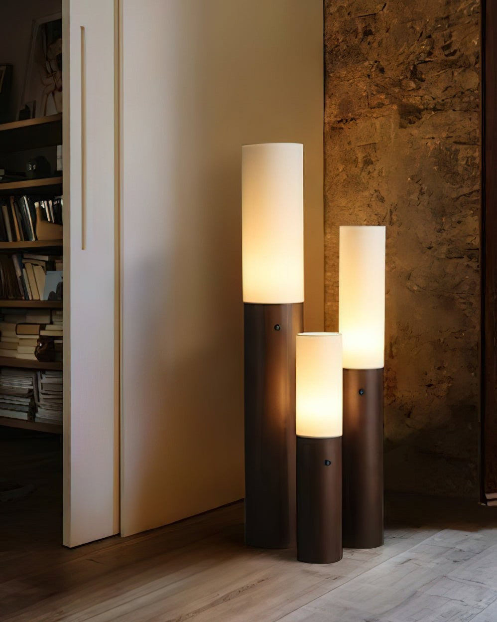 Linea Timber Floor Lamp