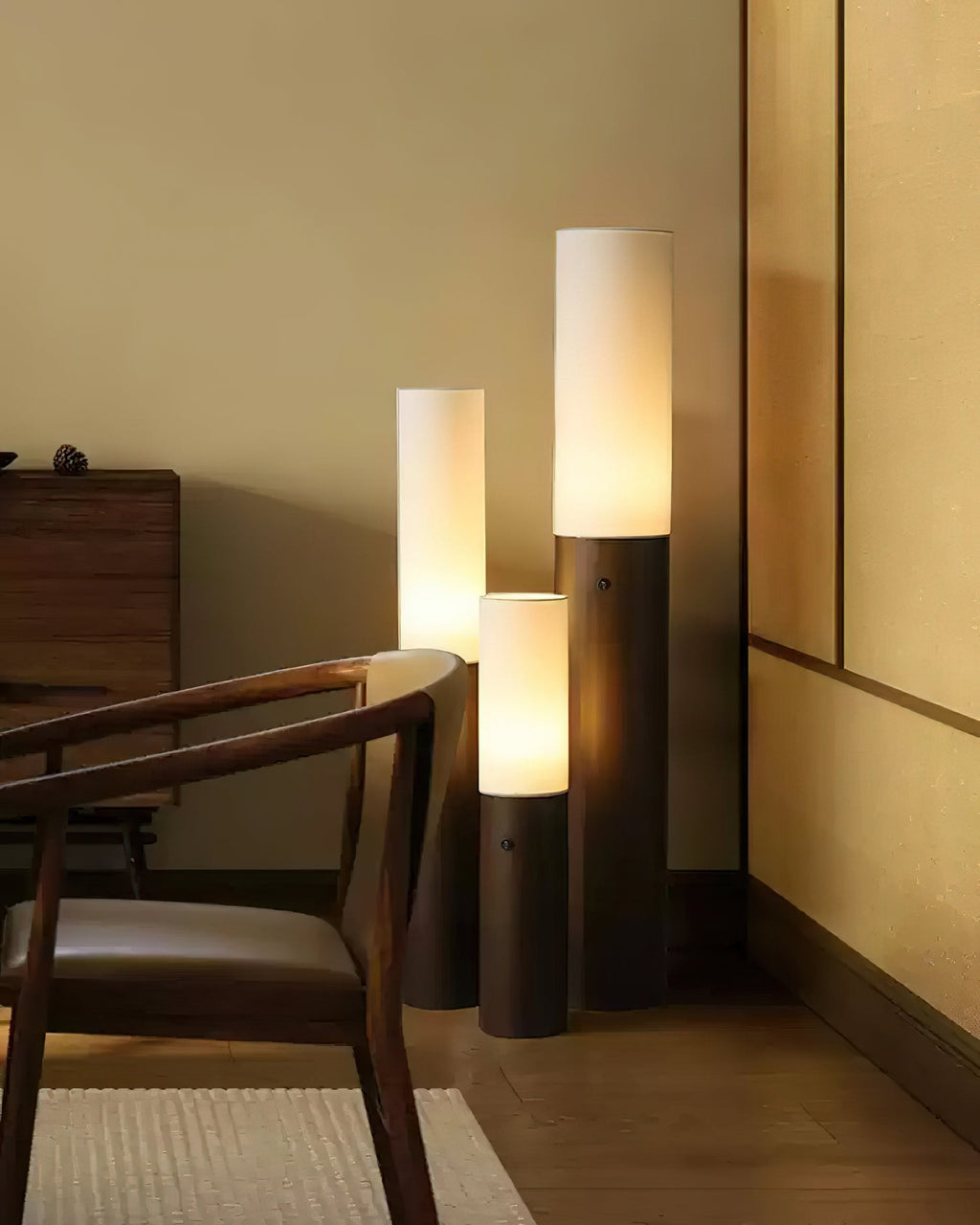 Linea Timber Floor Lamp